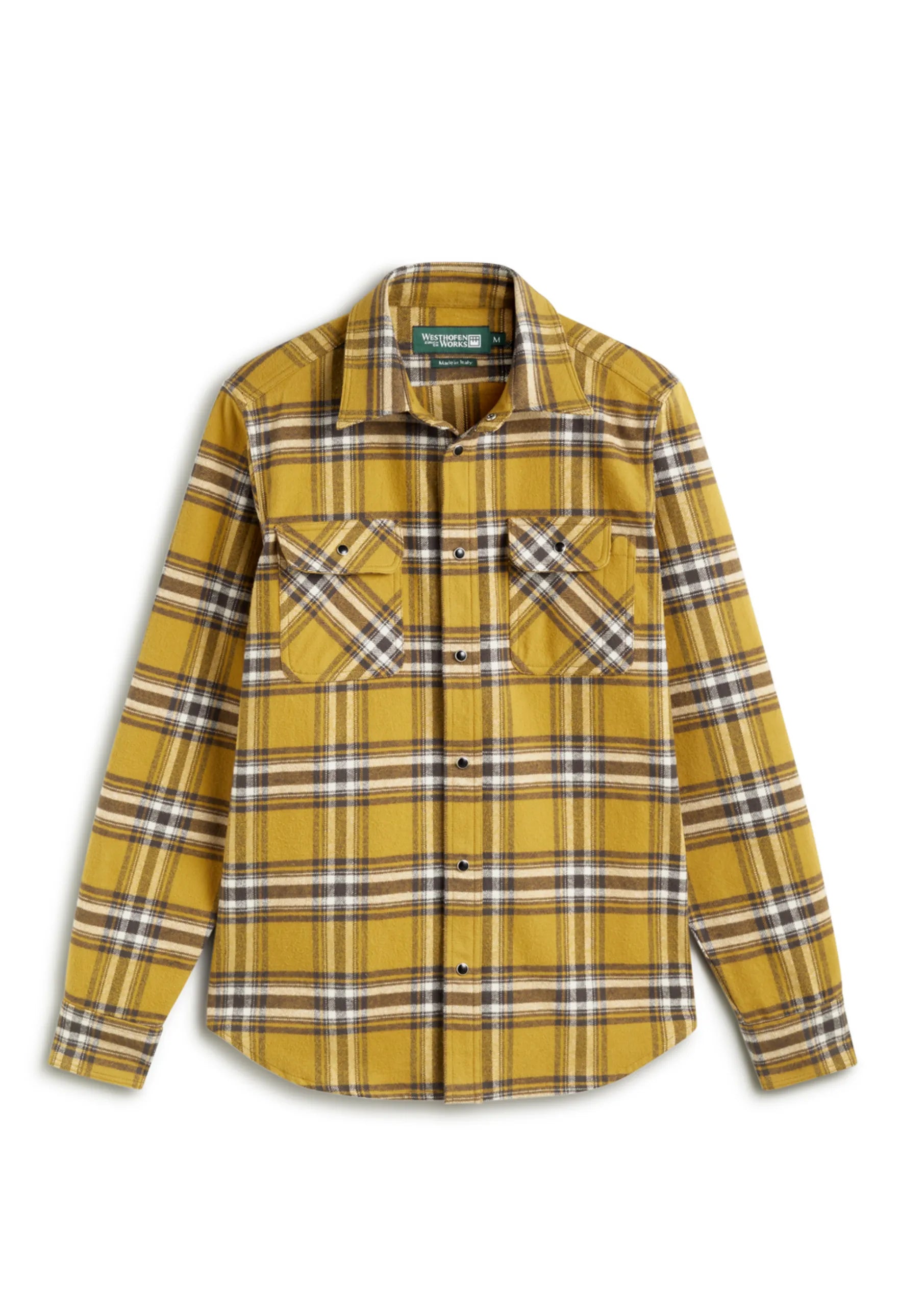 Westhofen Works - Yellow Plaid Shirt Westhofen Works - Yellow Plaid Shirt