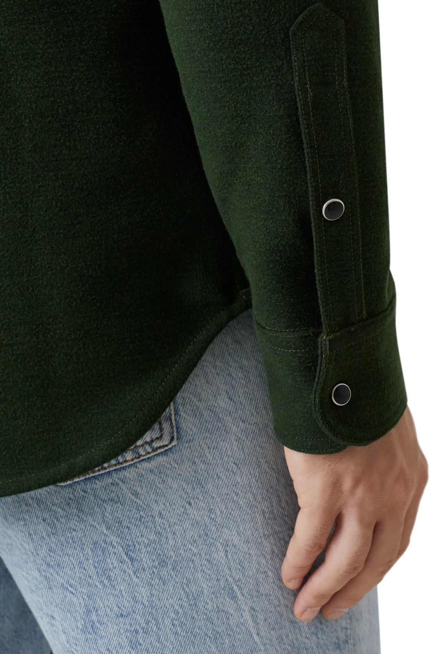 Shirt 02 in Hunter Green