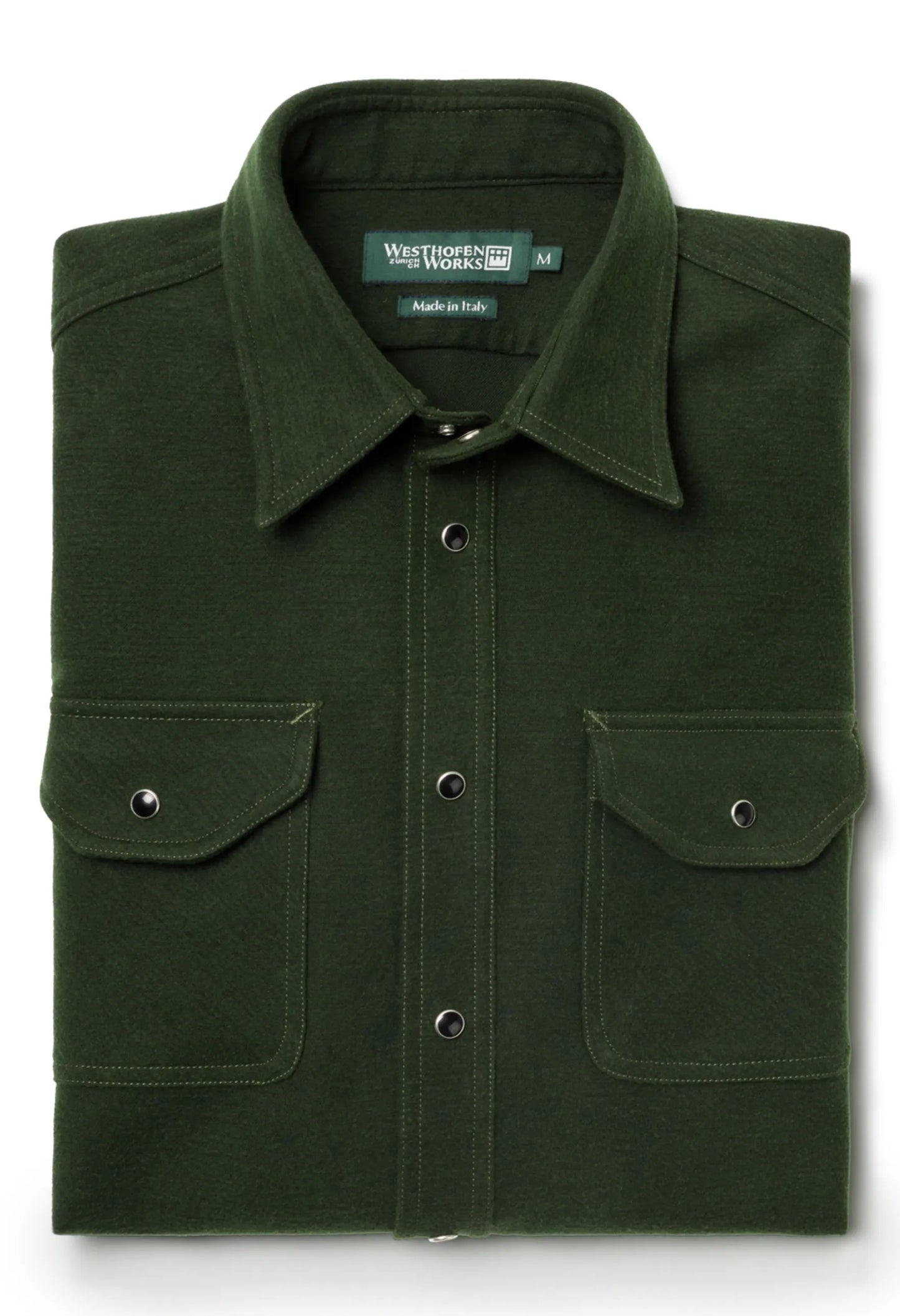 Shirt 02 in Hunter Green