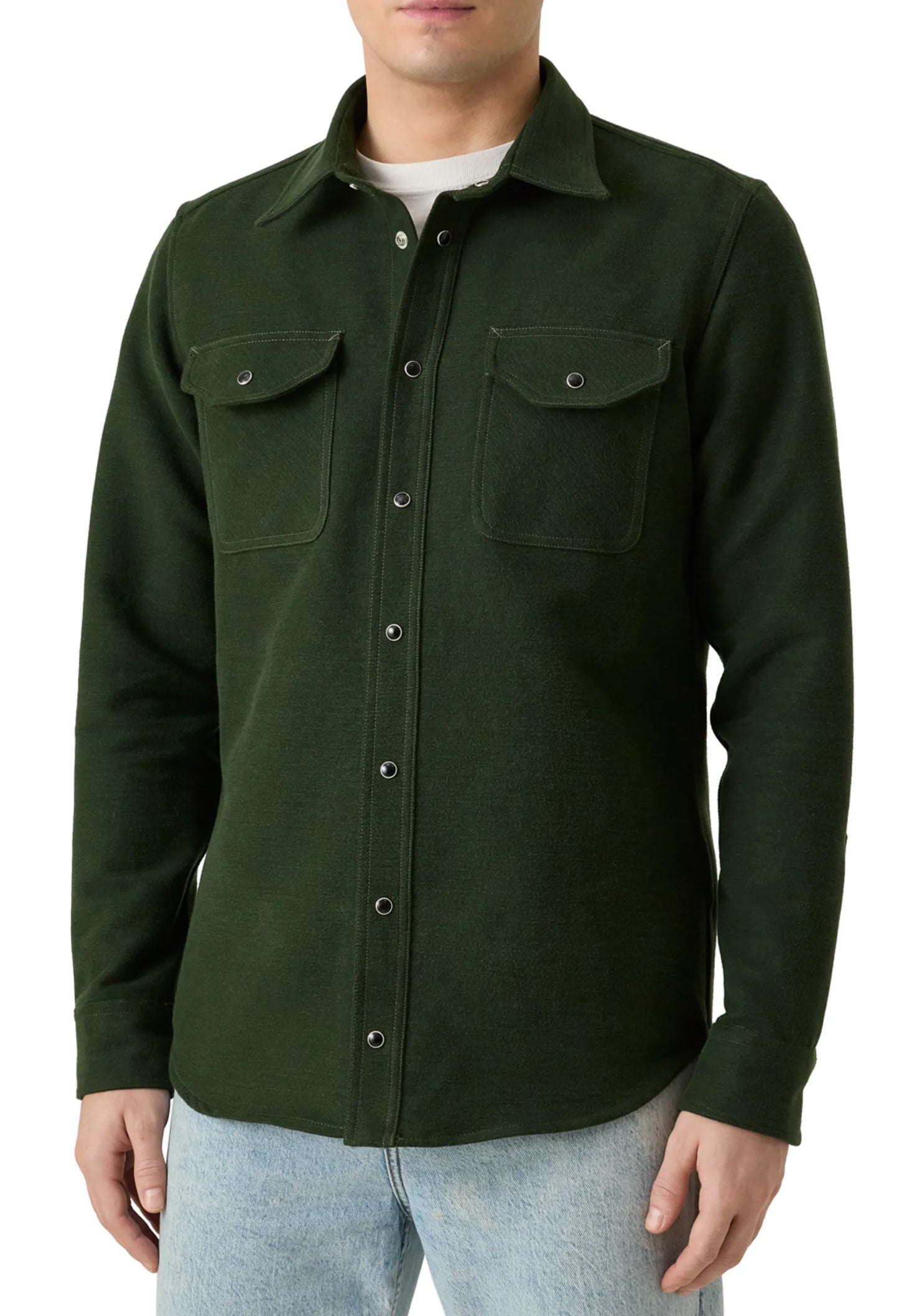 Shirt 02 in Hunter Green