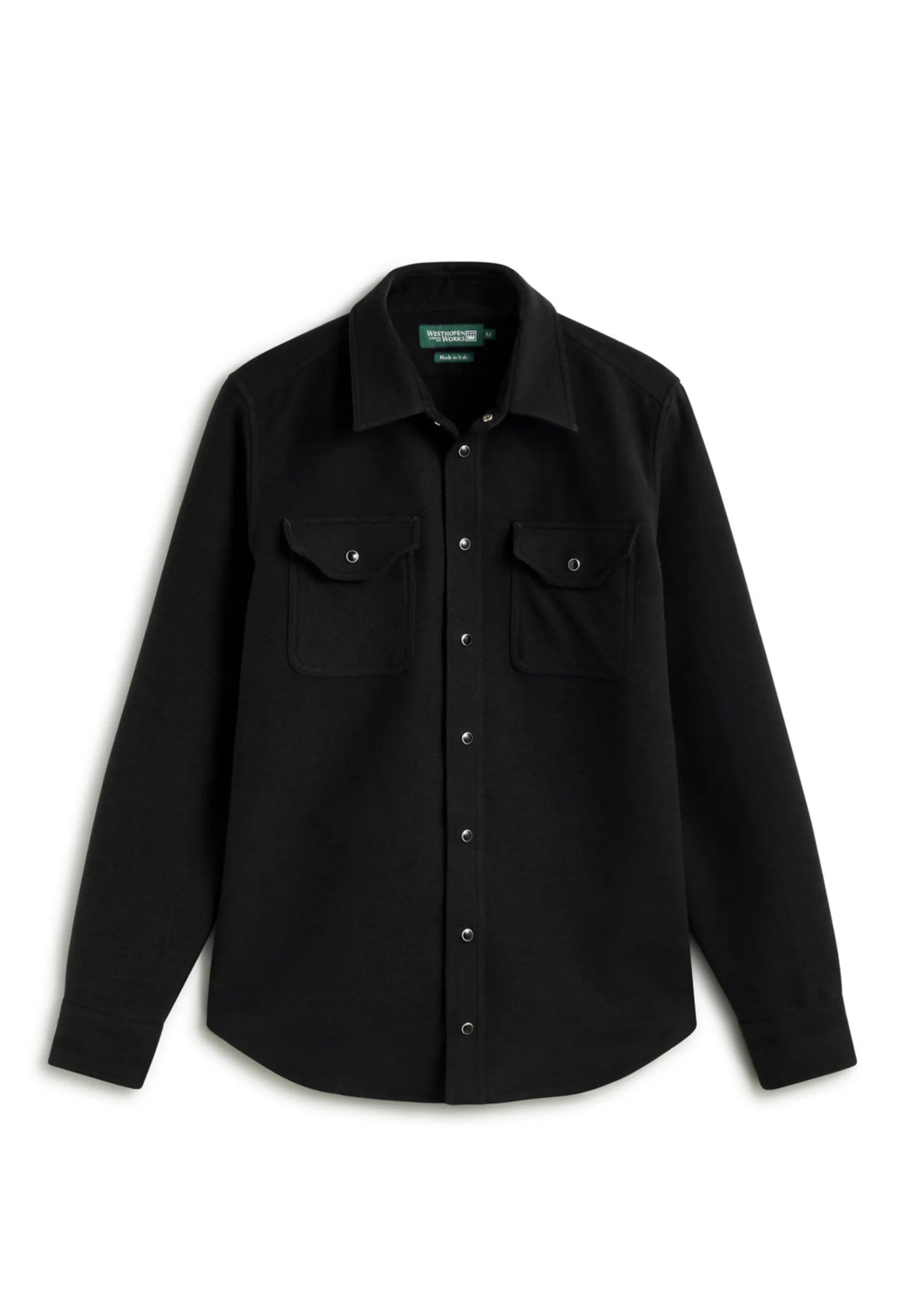 Shirt 02 in Jet Black