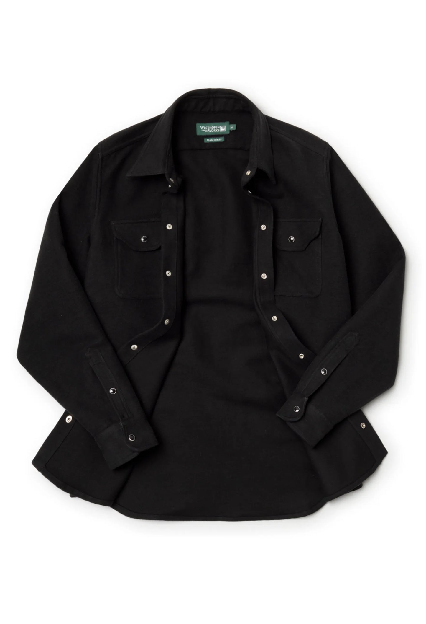 Shirt 02 in Jet Black