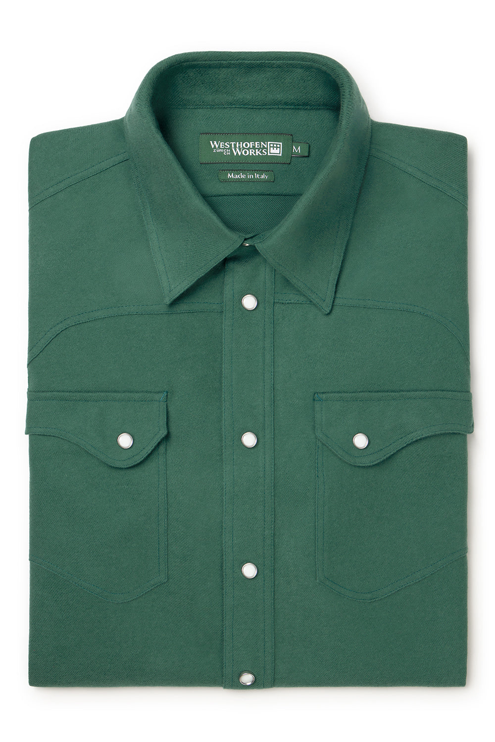 Shirt 04 in Eucalyptus Westhofen Works Shirt 04 in Eucalyptus Westhofen Works