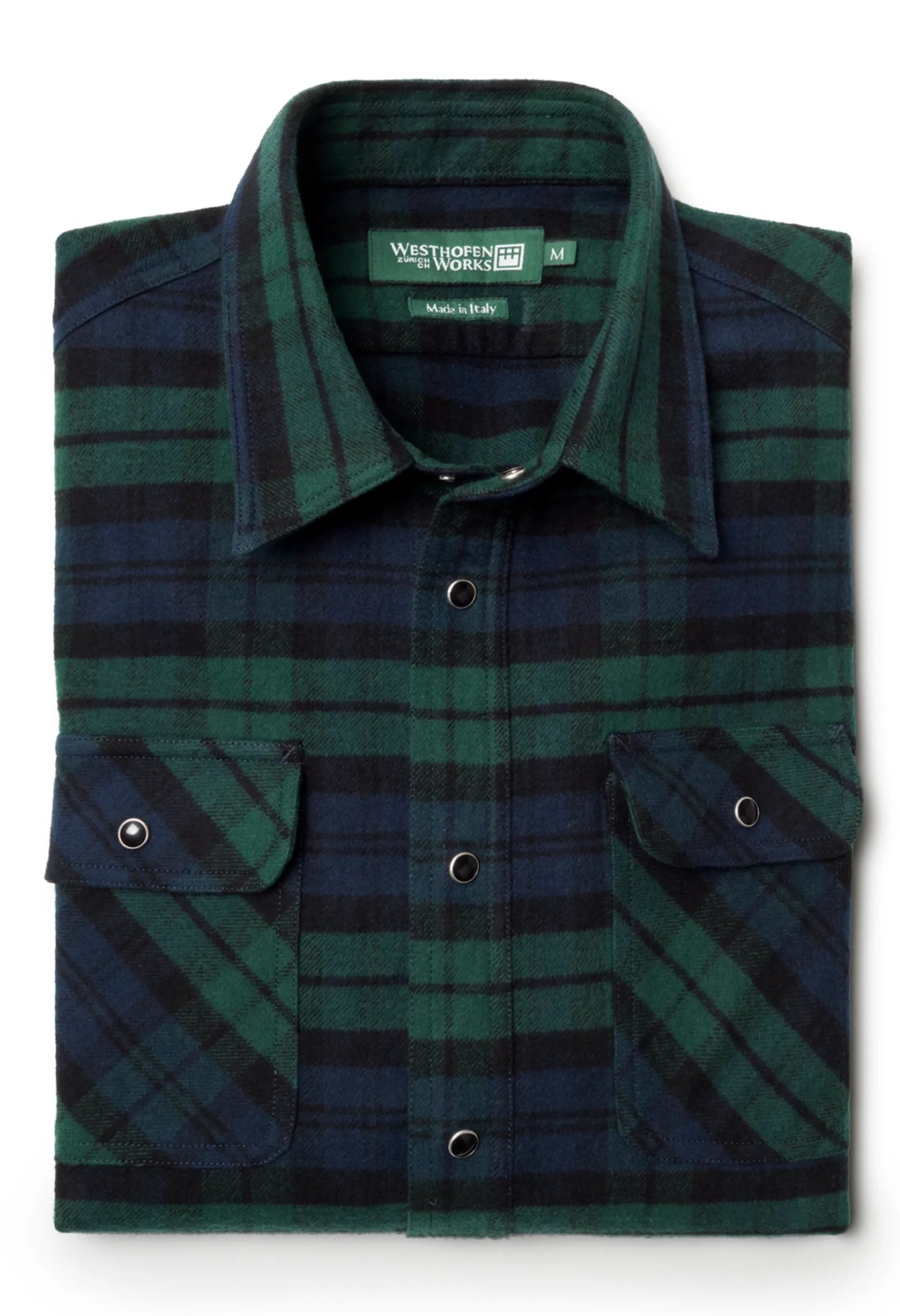 Shirt 01 in Blackwatch Plaid