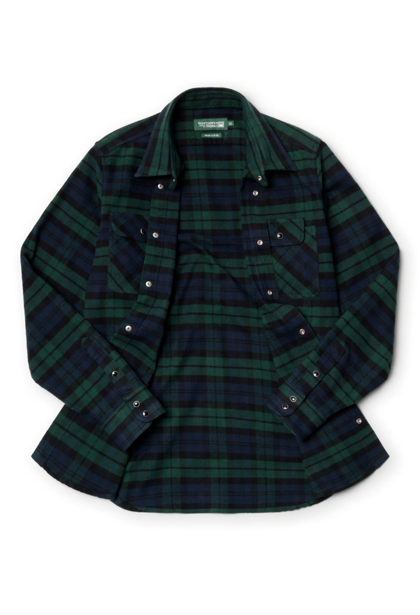 Shirt 01 in Blackwatch Plaid